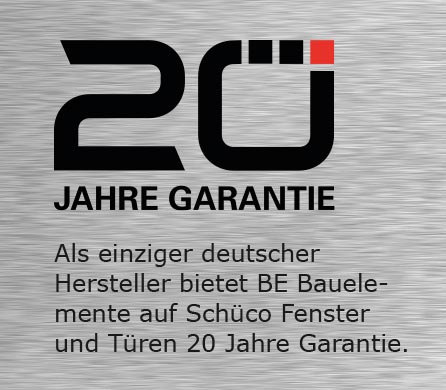 20 Jahre Garantie